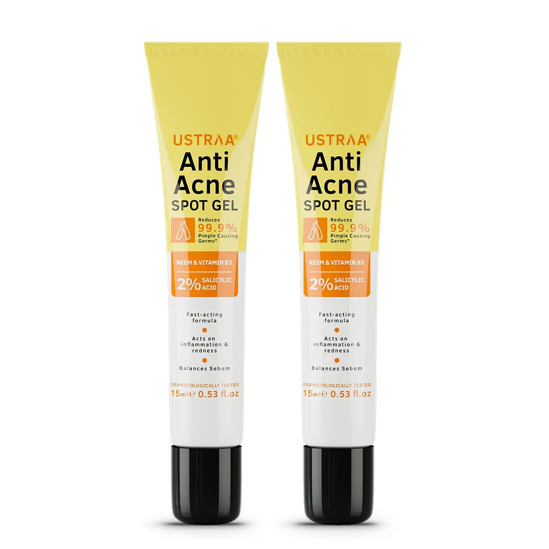 Anti-Acne Spot Gel with Neem & Vitamin B3 - Set Of 2