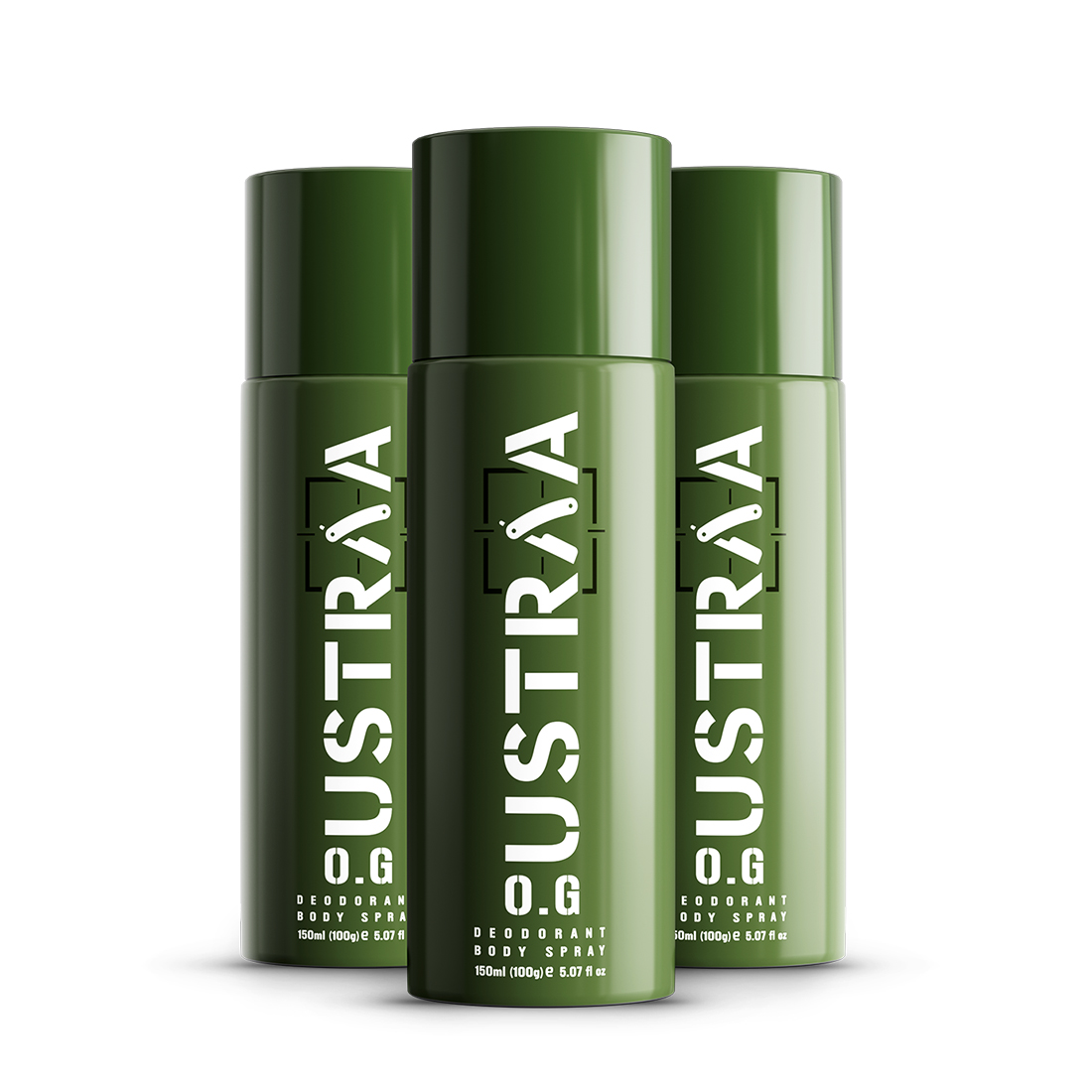O.G Deodorant Body Spray - 150ml - Set of 3