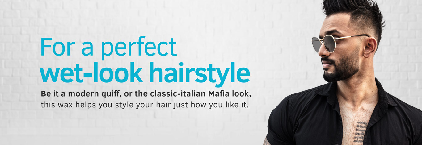 Benefits of Hair Wax - Strong Hold, Wet Look - 100g