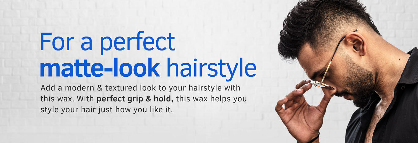 Benefits of Hair Wax - Strong Hold, Matte Look - 100g