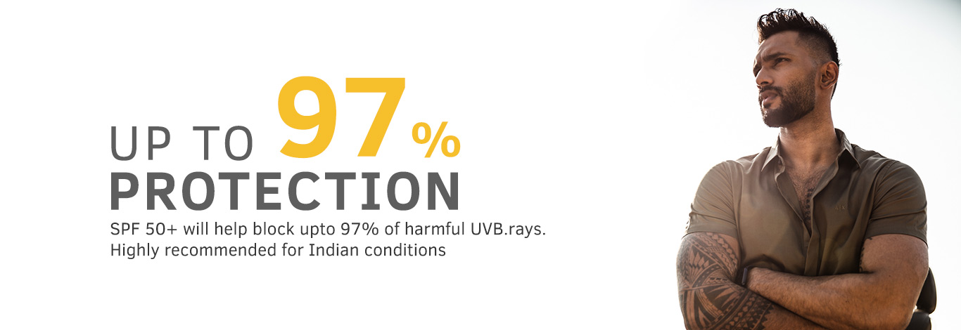 Benefits of Sunscreen for men SPF 50+ 100g
