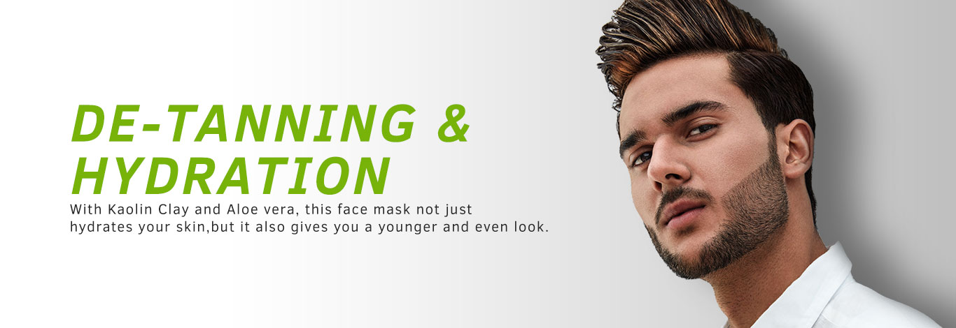 Benefits of De-Tan Face Mask - Dry Skin - 125 g