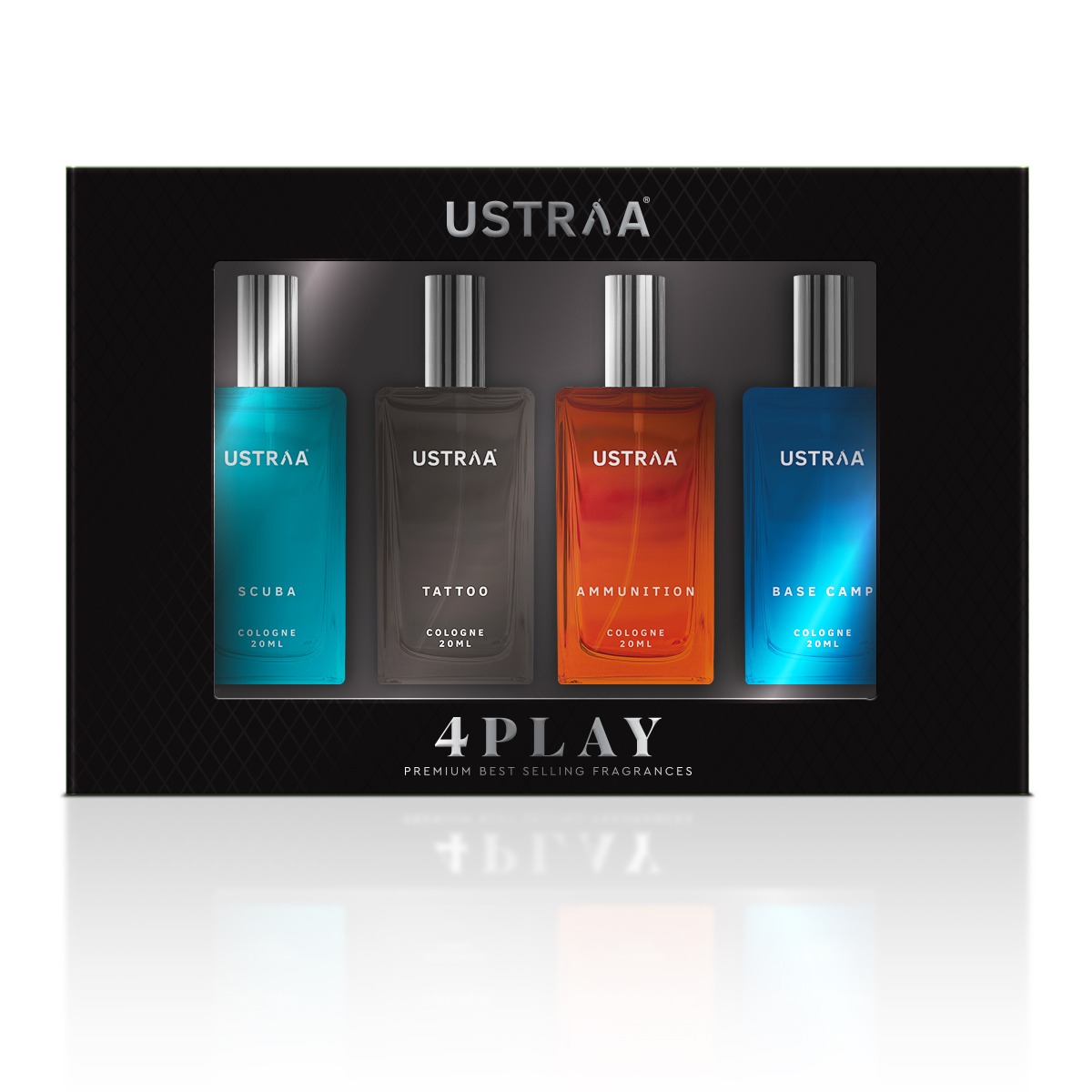 Ustraa Premium Perfume Gift Pack for Men - Bold Scents for Men