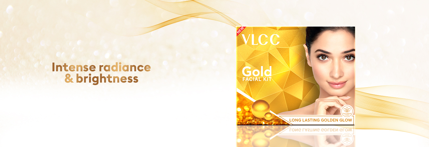 Benefits of VLCC Gold Facial Kit For Luminous & Radiant Complexion - 60 g