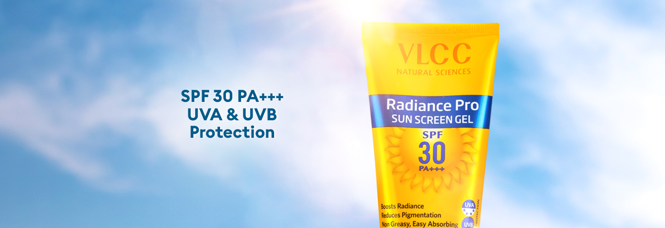 Benefits of VLCC Matte Look SPF 30 PA ++ Sunscreen Gel Crèam - 100 g with 25 g Extra