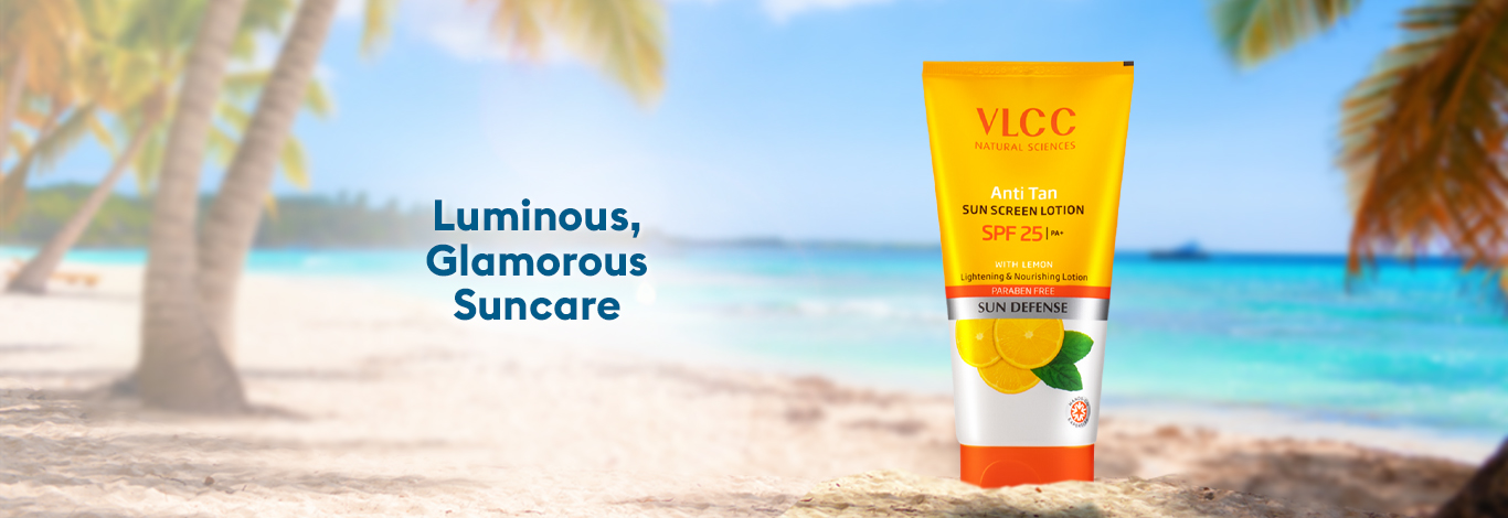 Benefits of 300 ml - VLCC Anti Tan Sun Screen Lotion - SPF 25 PA+