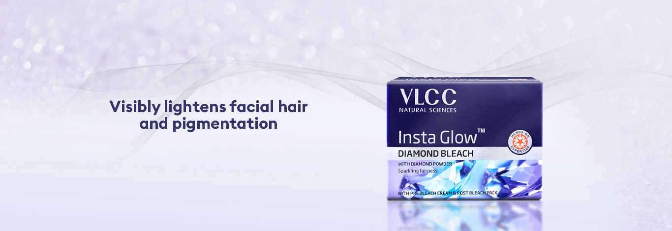 Benefits of VLCC Insta Glow Diamond Bleach - 402 g