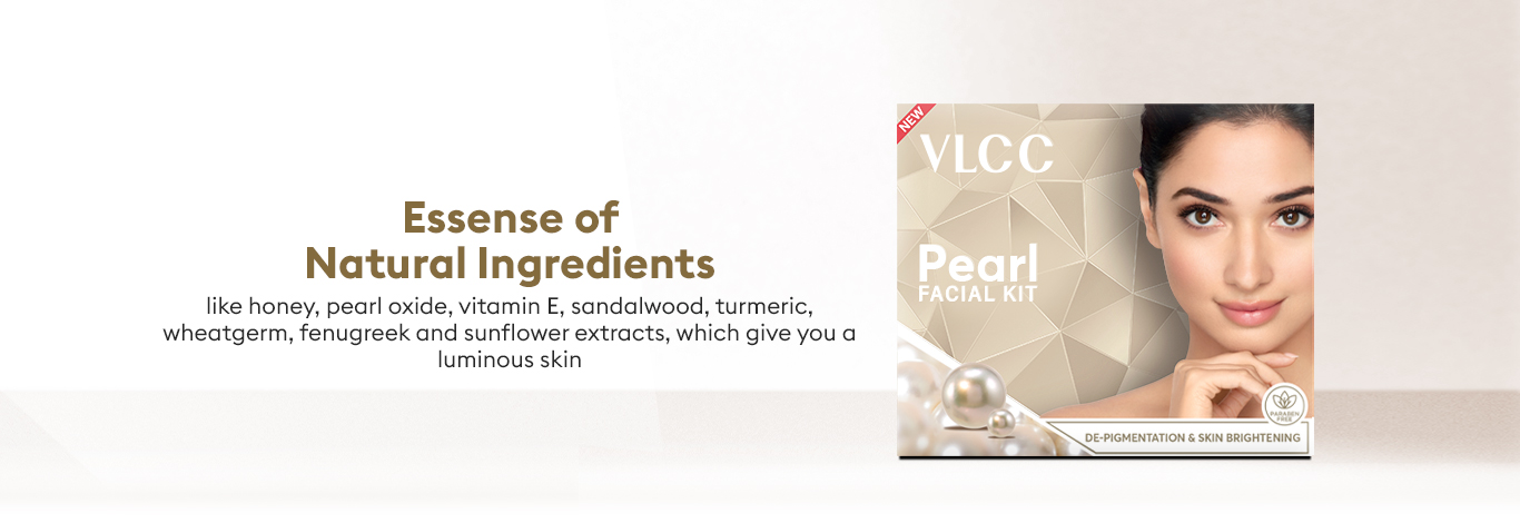 Benefits of VLCC Pearl Single Facial Kit - 60 g