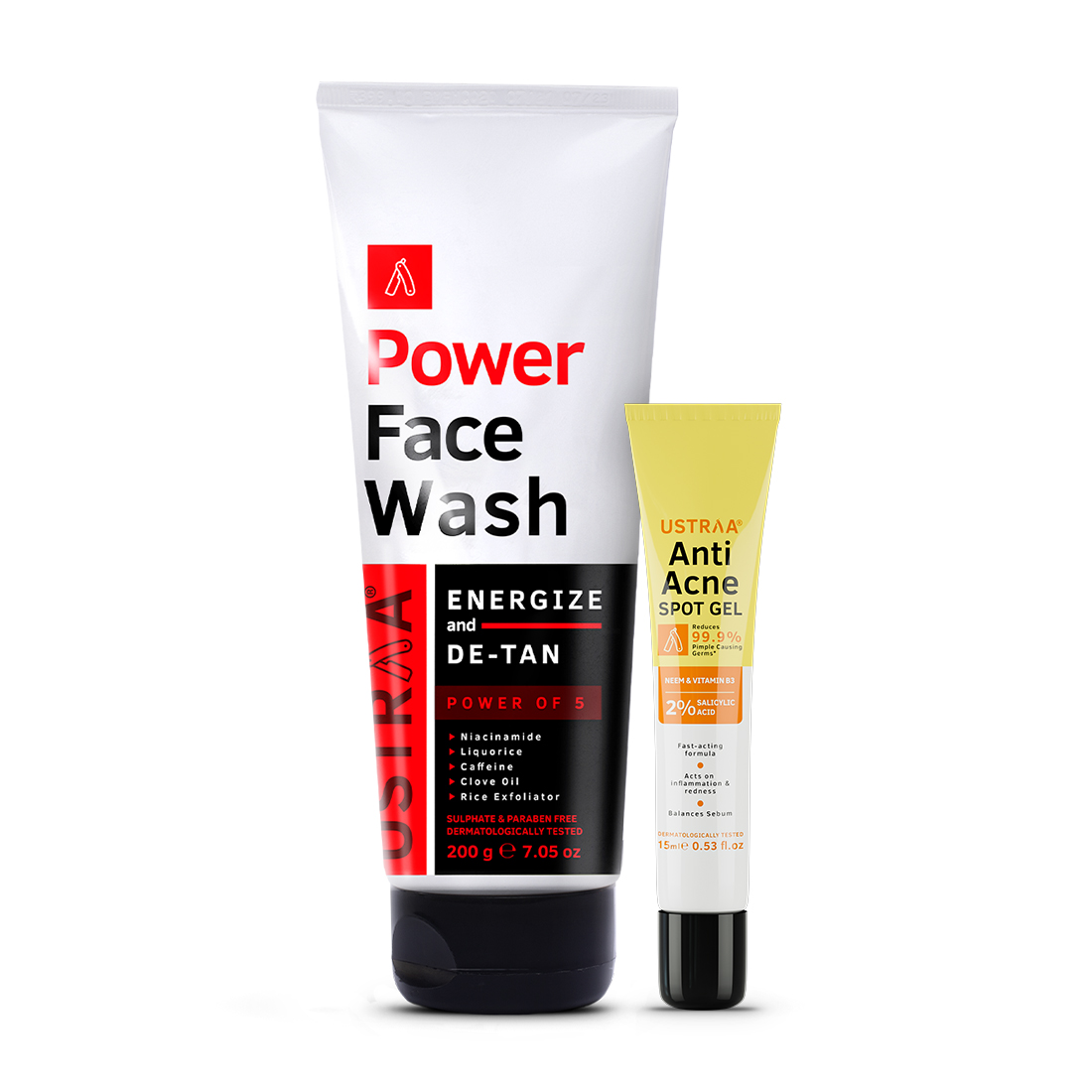Anti Acne Spot Gel & Power Face Wash