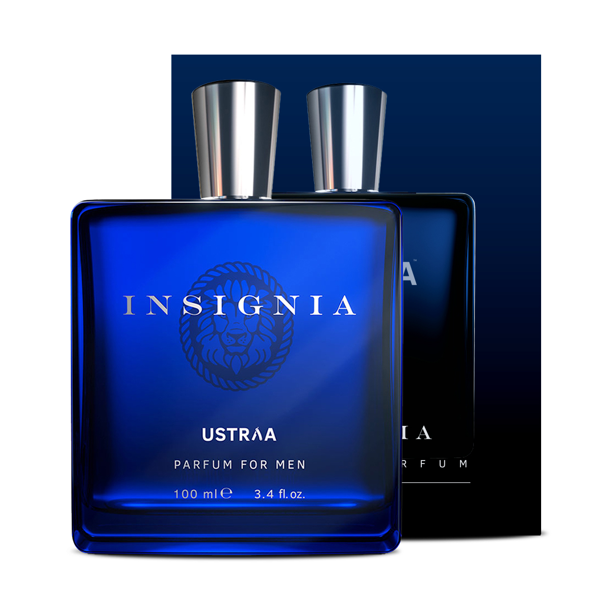 Ustraa Insignia Perfume for Men - 100 ml - A high end perfume with a crisp and woody trail 
