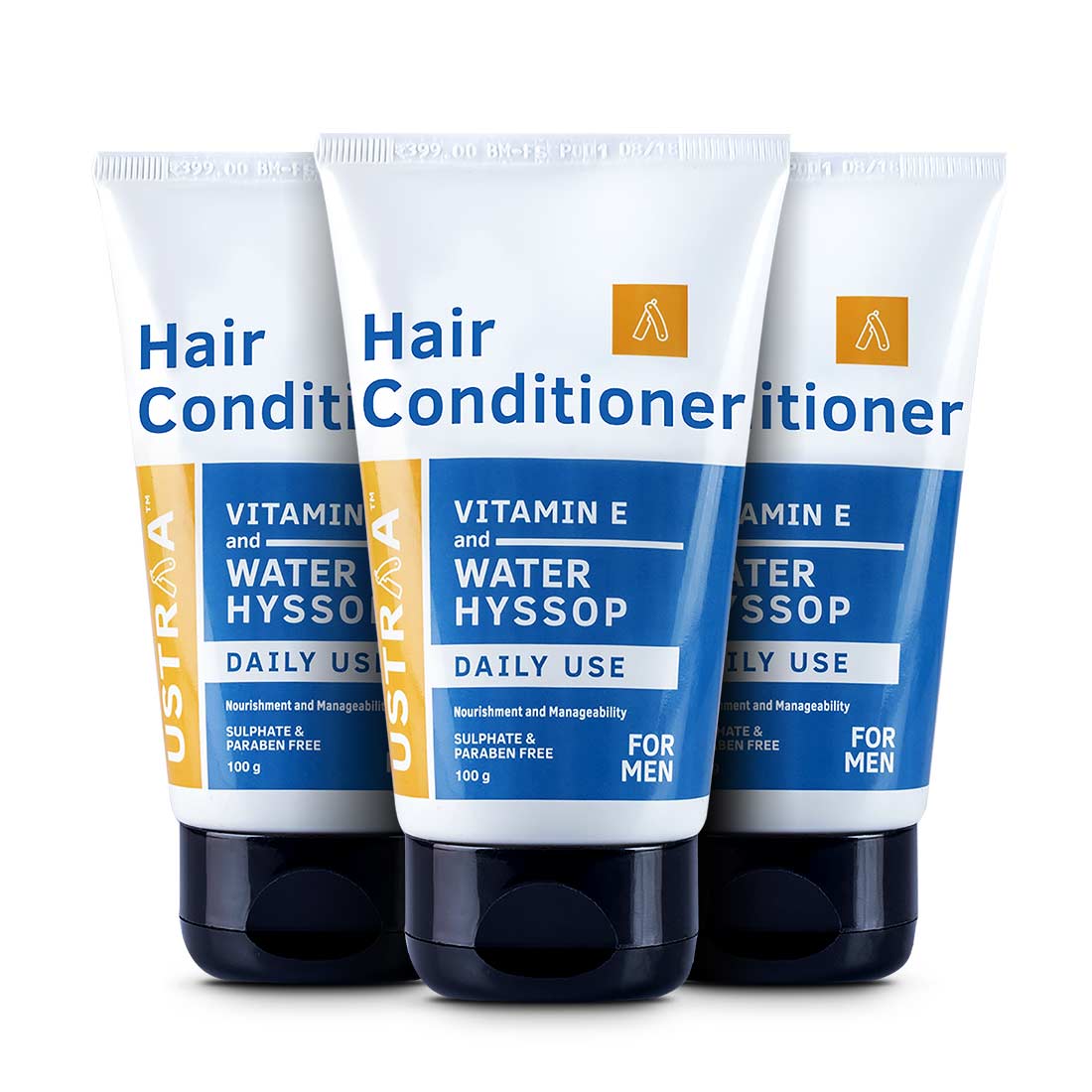 Ustraa Daily Use Hair Conditioner - 100g (Set of 3)