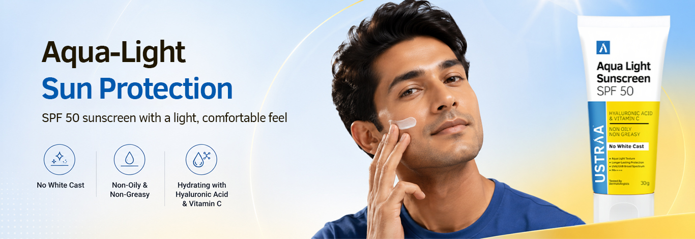 Benefits of Aqua Light Sunscreen SPF 50 PA++++ with Vitamin C - 30 g