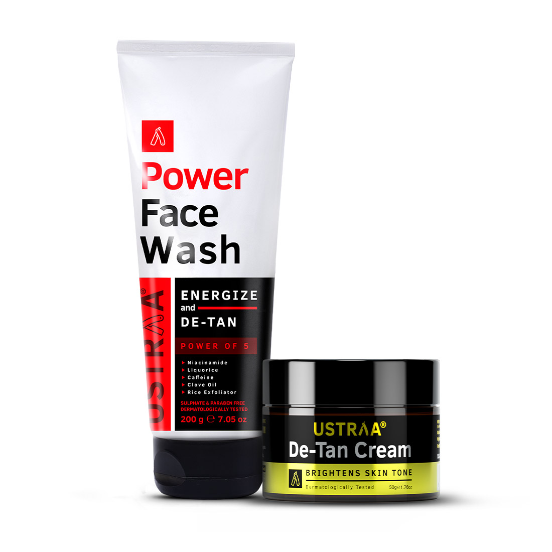 Power Face Wash Energize & De Tan Cream