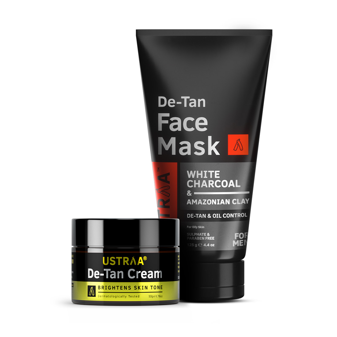 Double De-Tan Pack - Tan Removal for Oily Skin