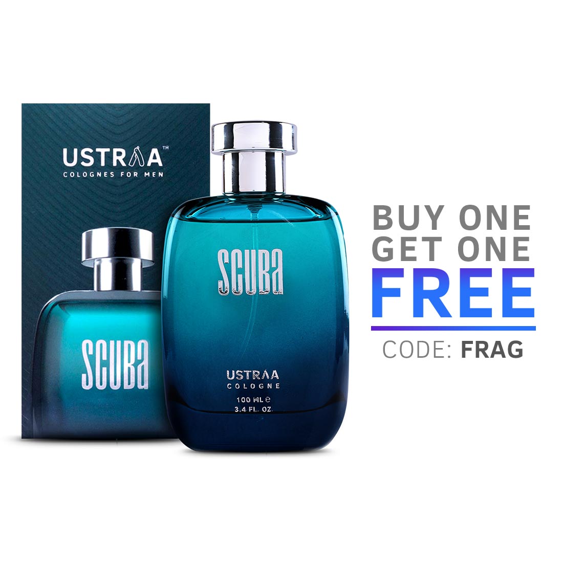 Scuba Cologne - 100 ml - Perfume for Men