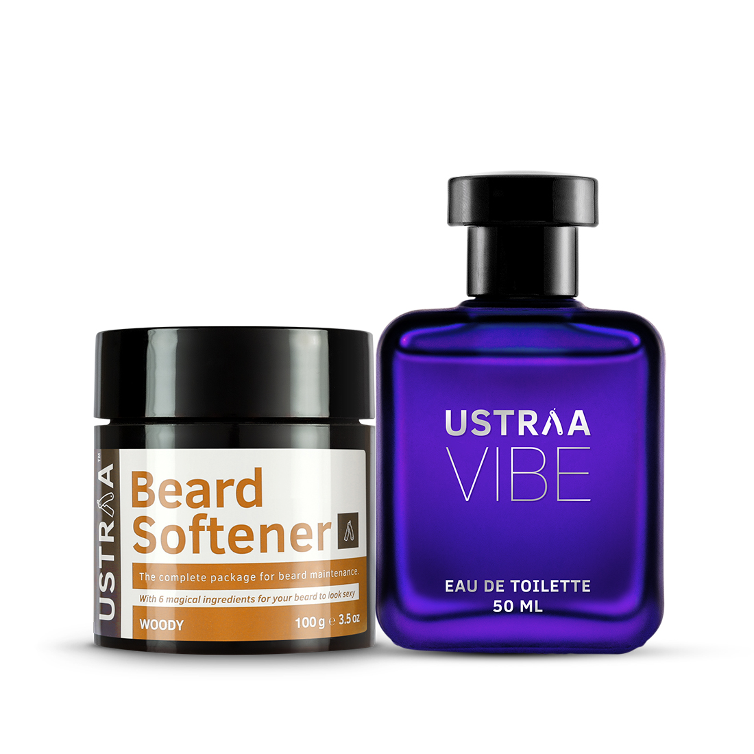 Ustraa Beard Softener Woody & Vibe EDT Perfume for Men