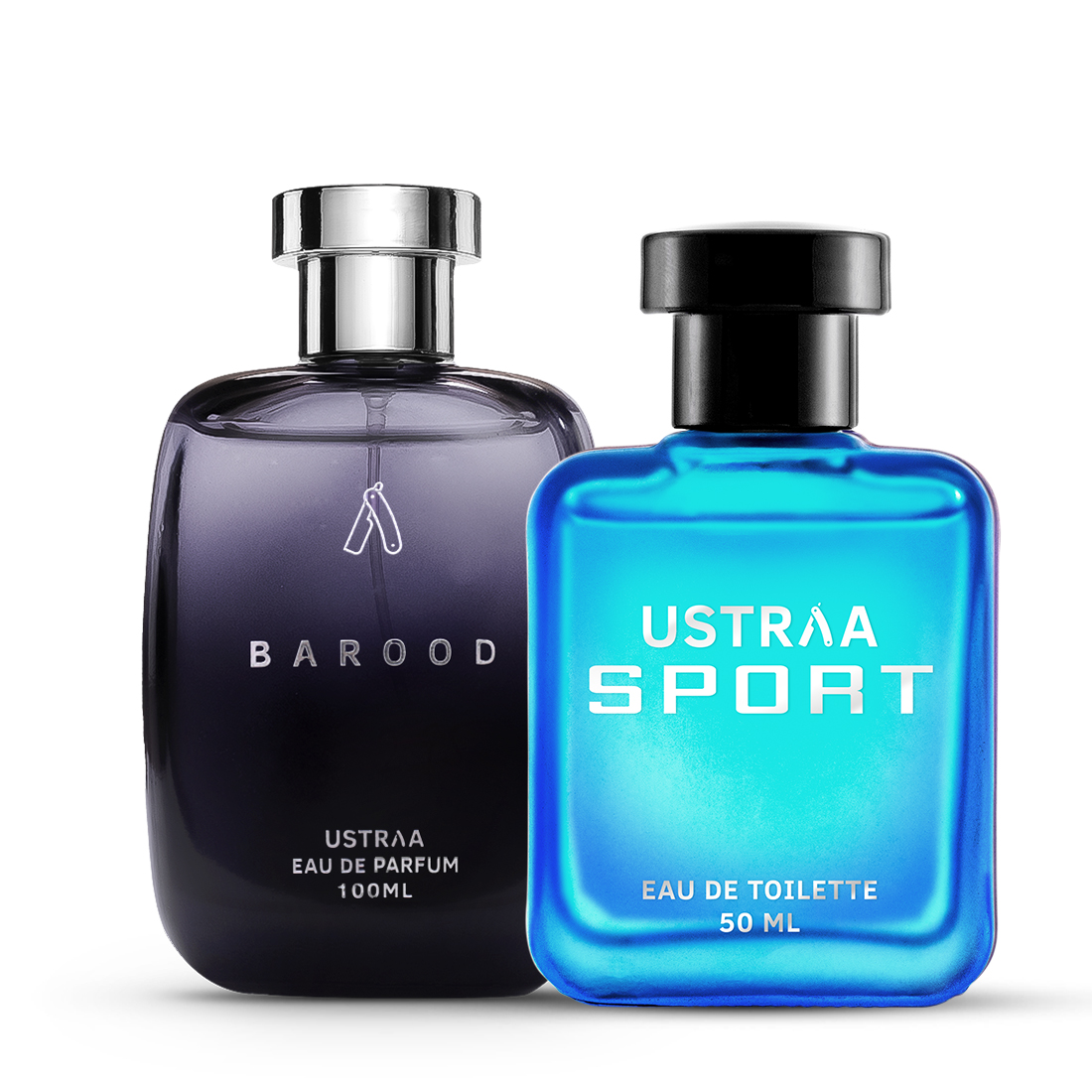 Ustraa Barood - Eau de Parfum & Sport EDT Perfume for Men