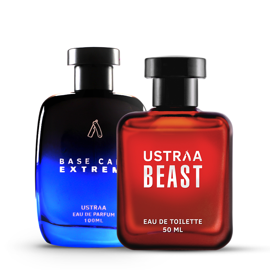 Ustraa Base Camp Extreme - Eau de Parfum & Beast EDT Perfume for Men