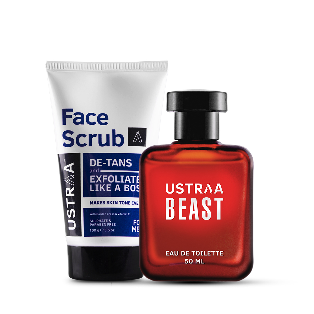 Face Scrub for de-Tan |Beast EDT Perfume for Men