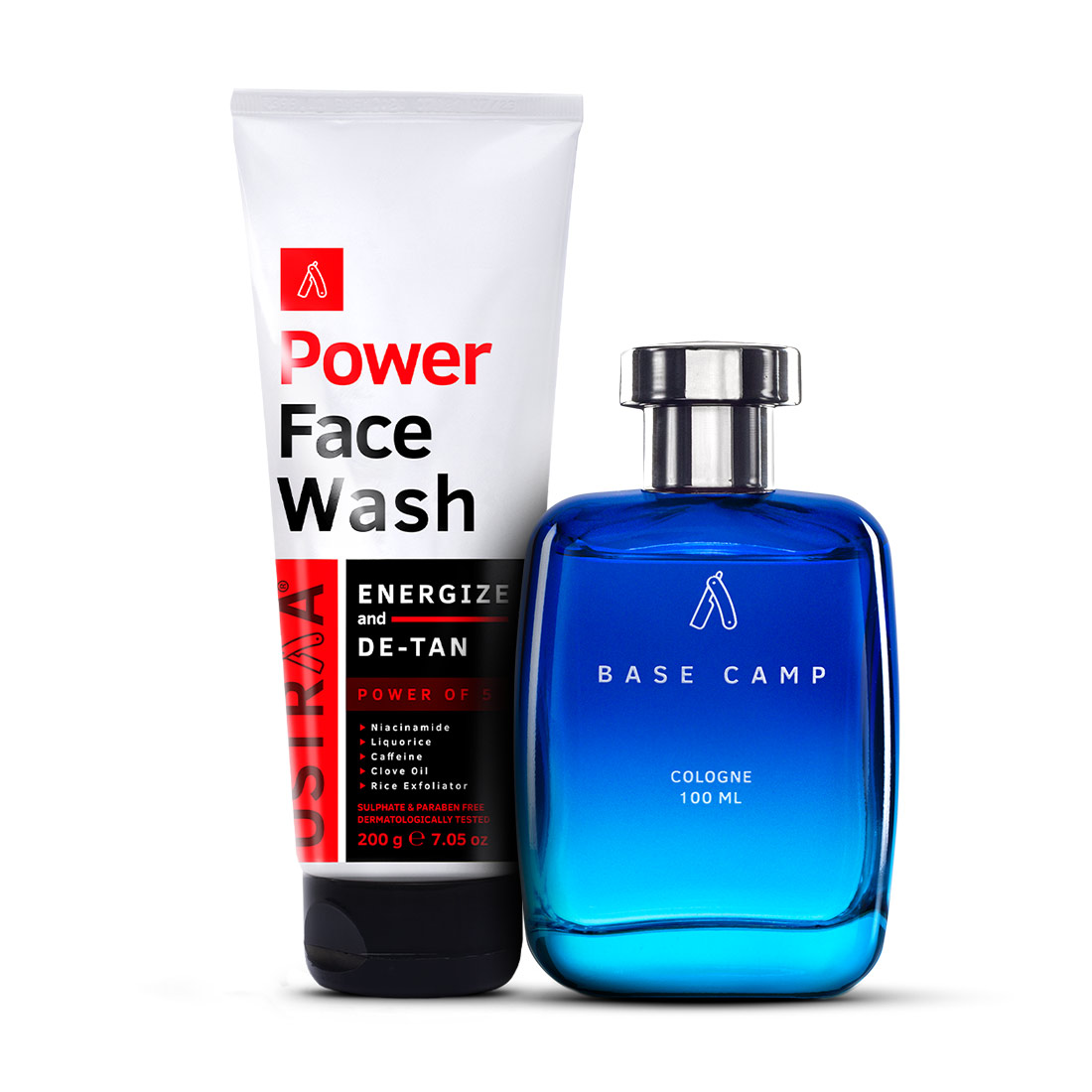 Power Face Wash Energize & Base Camp Cologne