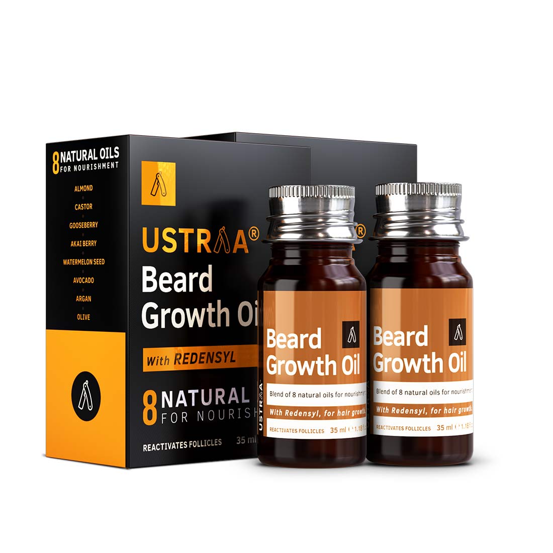 Beard Growth Oil - 35 ml - Set of 2