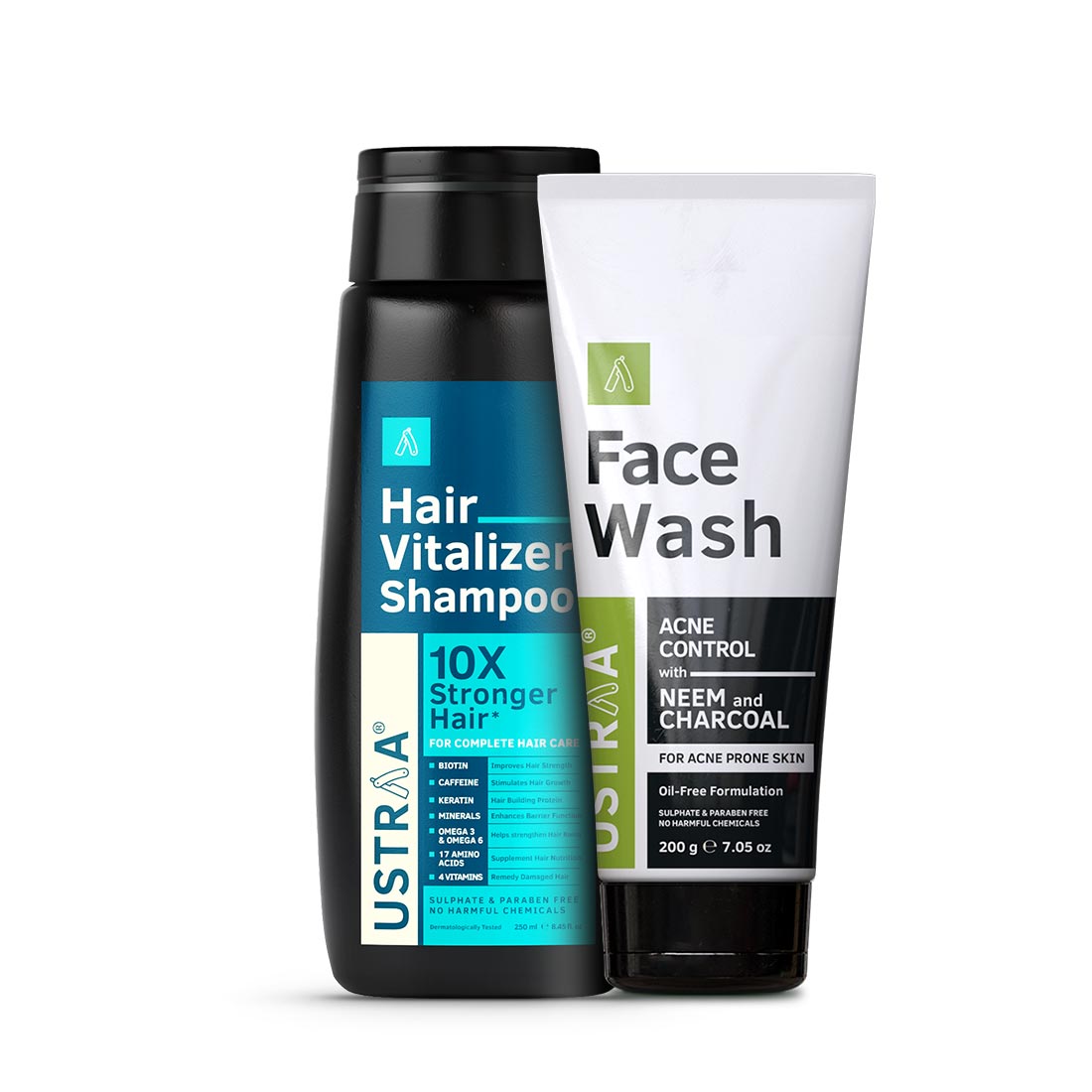 Hair Vitalizer Shampoo & Face Wash Acne Control