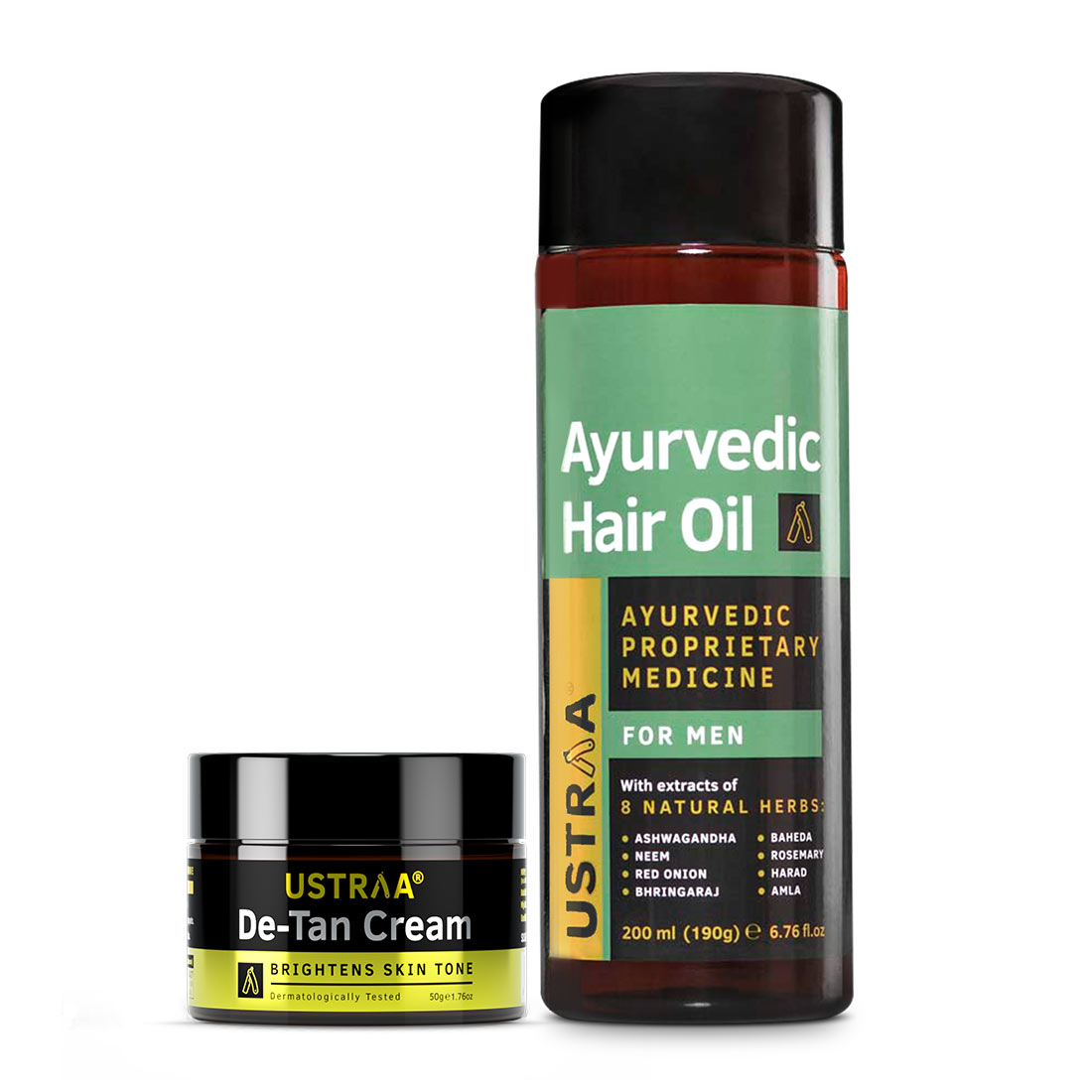 Ayurvedic Hair Oil & De-Tan Cream for Tan Removal