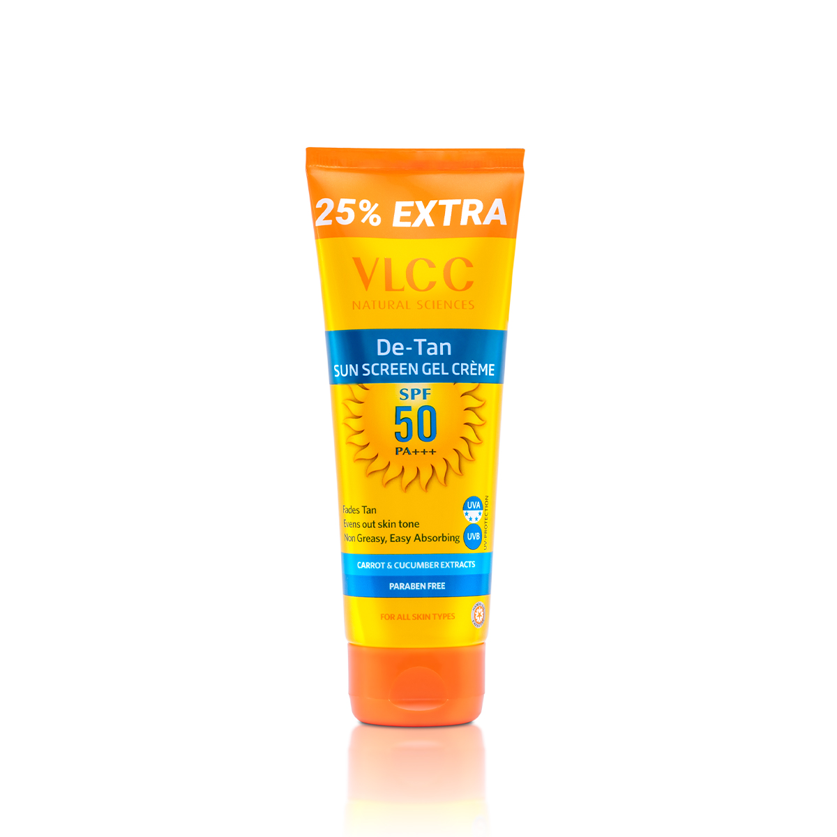 VLCC De Tan SPF 50 PA+++ Sunscreen - Effective Sun Protection and Skin De-Tanning