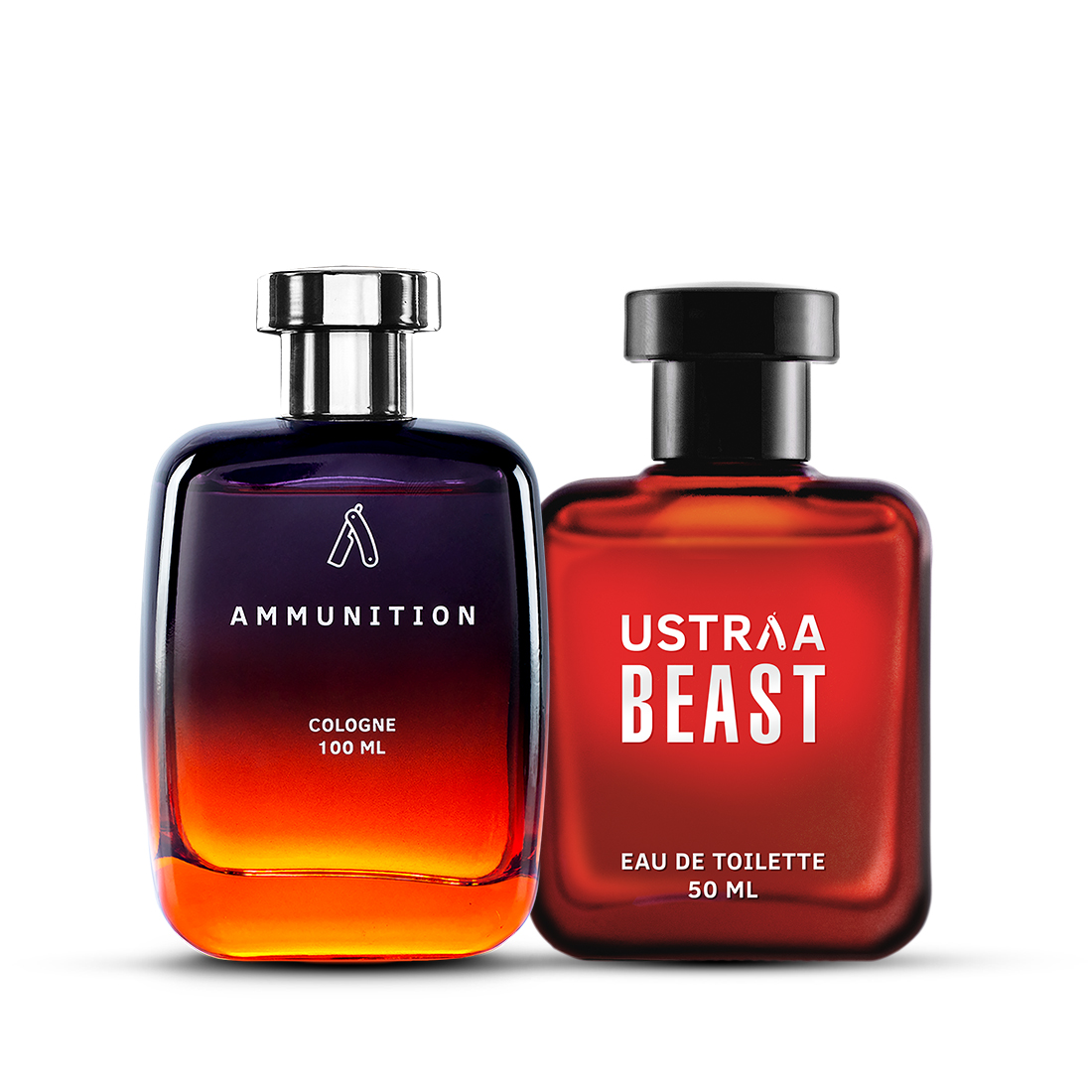 Ustraa Ammunition Cologne & Beast EDT Perfume for Men