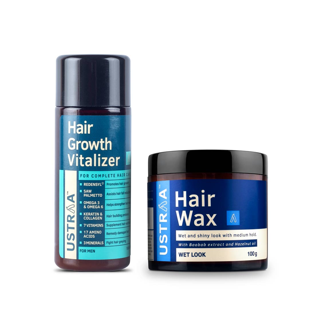 Hair Growth Vitalizer & Hair Wax- Wet Look