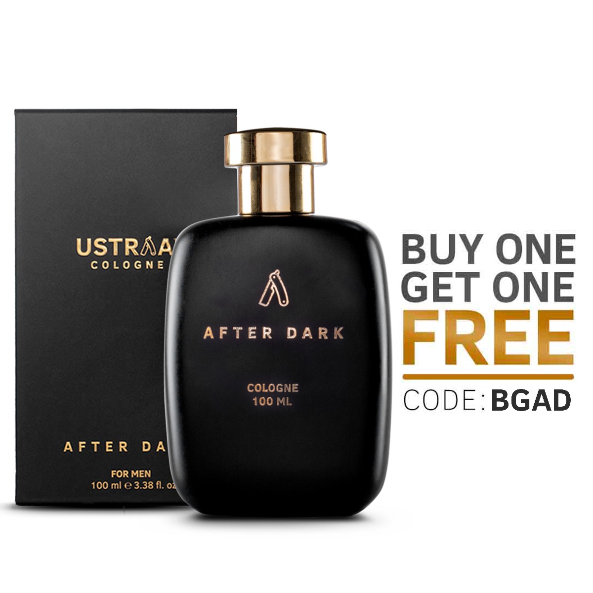 Ustraa After Dark Cologne - Long-Lasting Perfume for Men