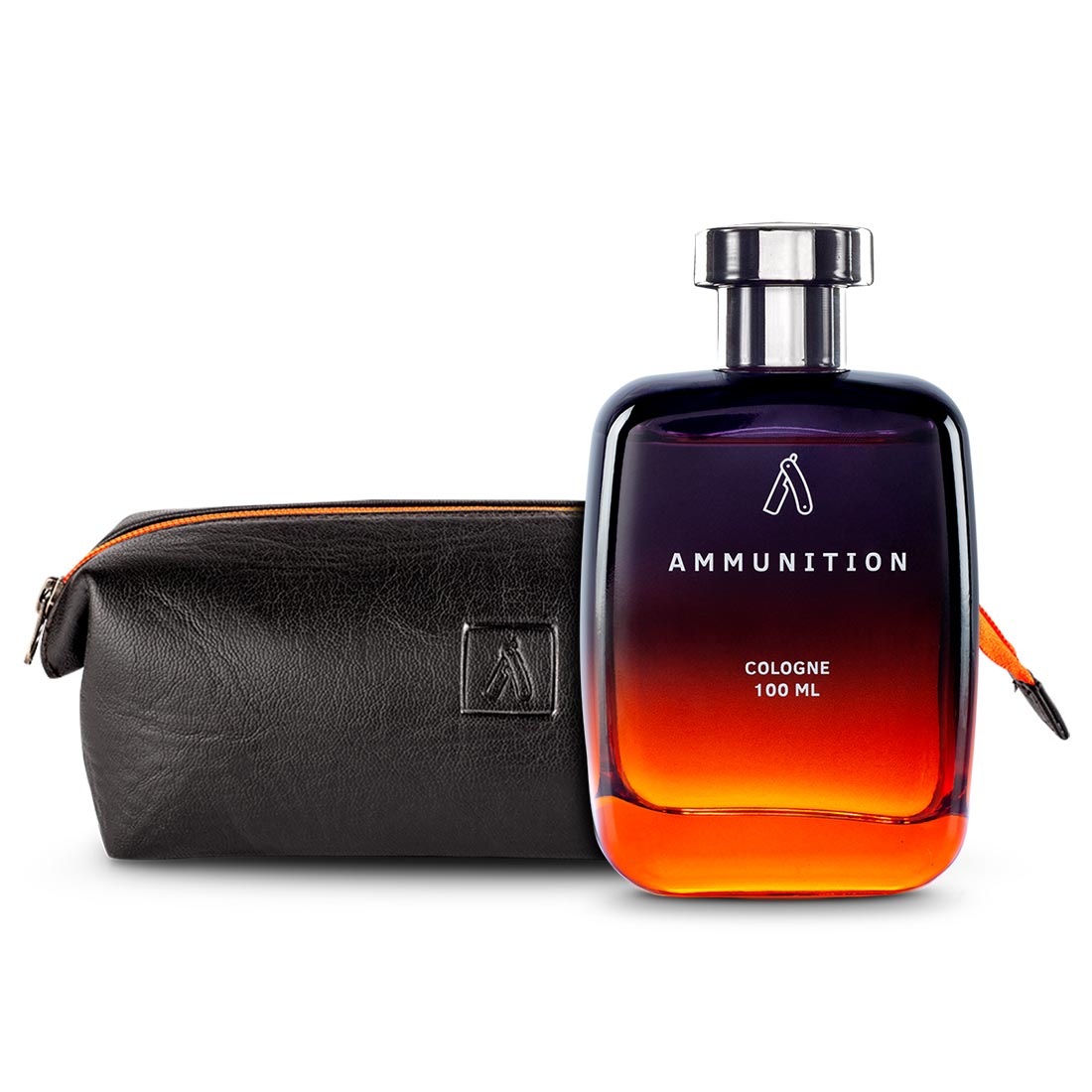 Ammunition Cologne - 100 ml - Perfume for Men  & PU Kit Bag