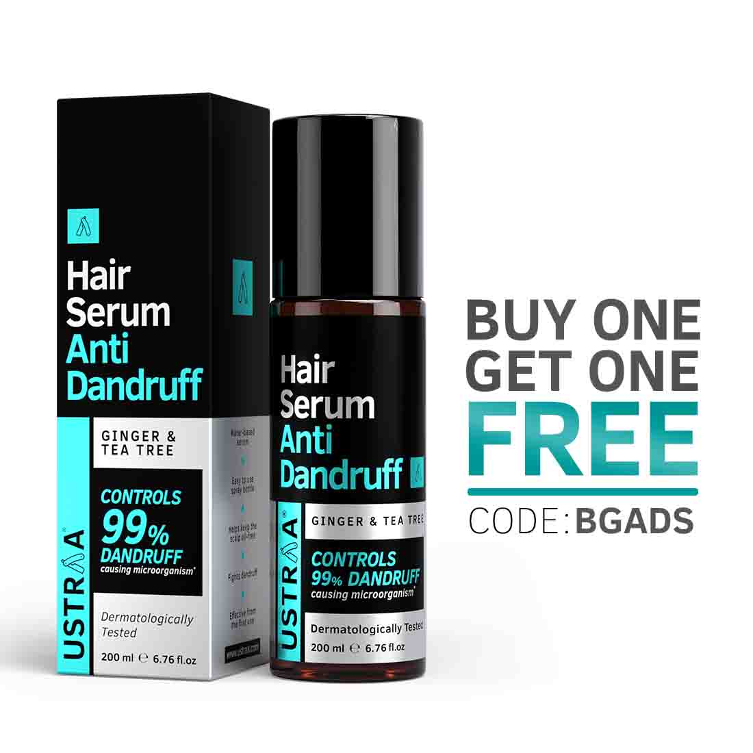 Ustraa Anti-Dandruff Hair Serum For Men: With Anti-Fungal Properties