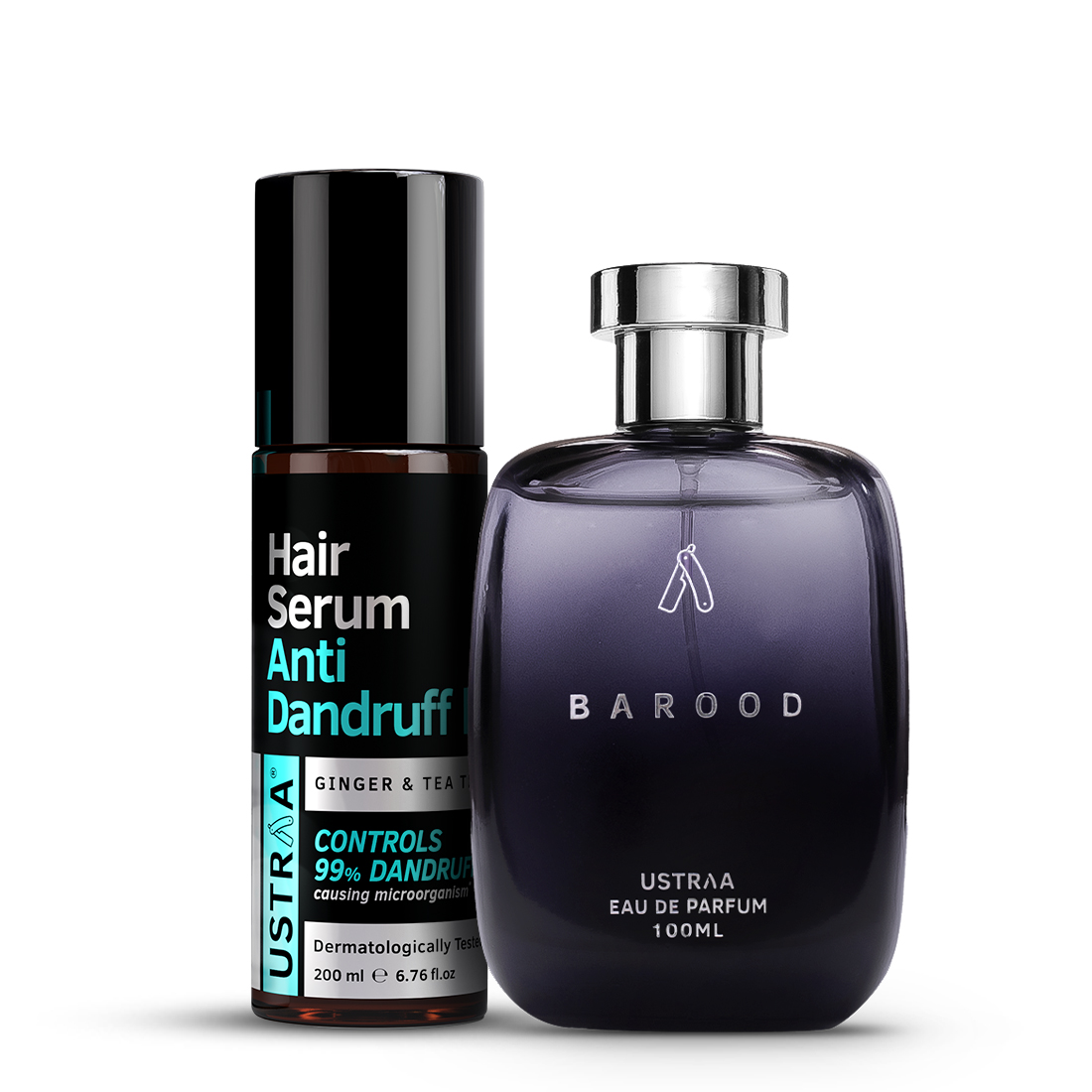 Barood EDP - Perfume for men & Anti Dandruff Hair Serum
