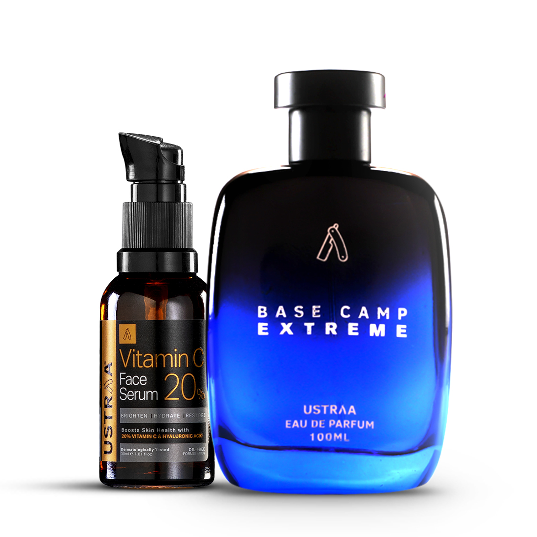 Base Camp Extreme EDP & 20% Vitamin C Face Serum with Hyaluronic Acid