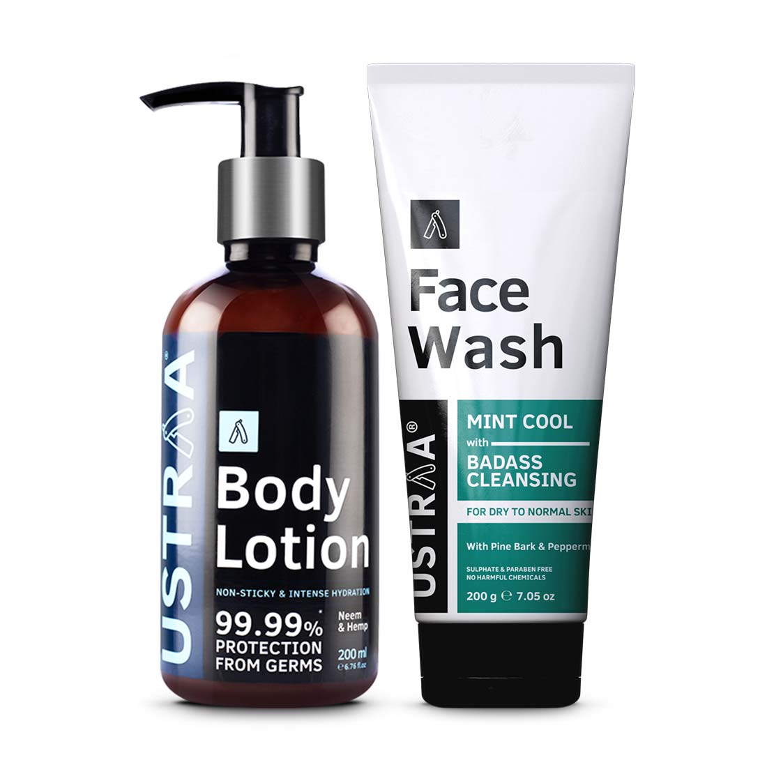 Body Lotion Germ Free & Face Wash Dry Skin