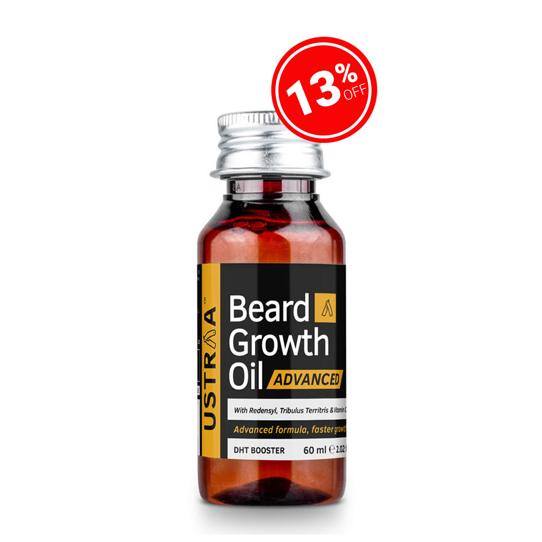 Ustraa Beard Growth Oil Advanced For Patchy Beard