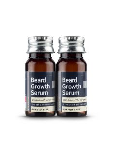 Beard Growth Serum (For Oily Skin) - Set of 2