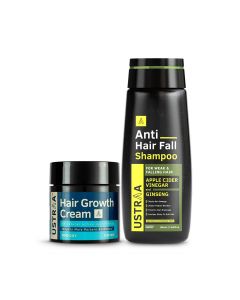 Hair Growth Cream & Anti Hair-fall Shampoo