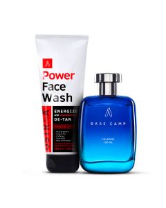 Power Face Wash Energize & Base Camp Cologne
