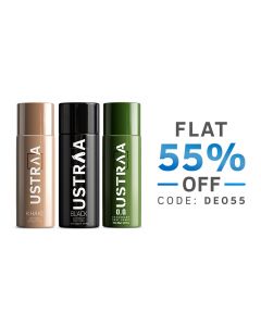 Deodorant Body Spray - 150 ml - Black, O.G & Khaki - Set of 3