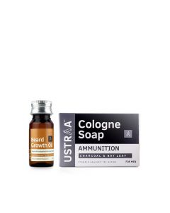 Beard Growth Oil & Cologne Soap - Ammunition