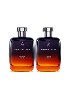  Ammunition Cologne - Perfume for Men -100ml - Set of 2
