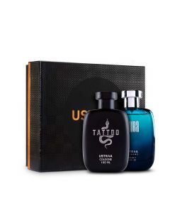 Fragrance Gift Box - Scuba Cologne 100ml & Tattoo Cologne 100ml