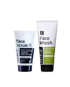 Activated Charcoal Face Scrub & Face Wash for Oily Skin