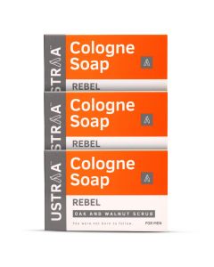 Rebel Cologne Soap - Pack of 3