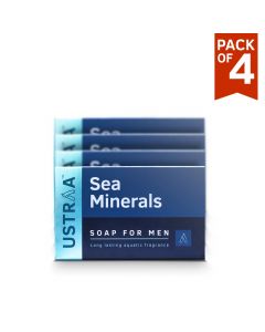 Deo Soap For Men with Sea Minerals - 100 g (Pack of 4)