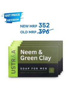 Neem & Green Clay Soap, 100 g (Pack of 4)
