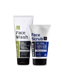Face Wash Acne Control and Face Scrub De-Tan - for Effective Tan Removal