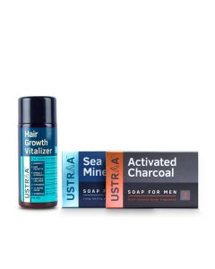 Hair Growth Vitalizer  and 2 Deo Soaps